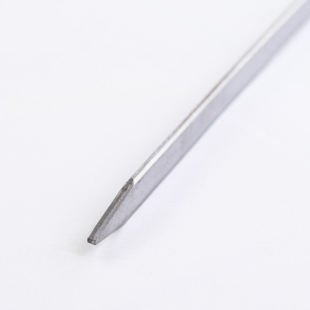 Шампур нержавеющий 670*12*3 мм с деревянной ручкой в Петрозаводске