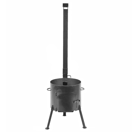 Stove with a diameter of 340 mm with a pipe for a cauldron of 8-10 liters в Петрозаводске