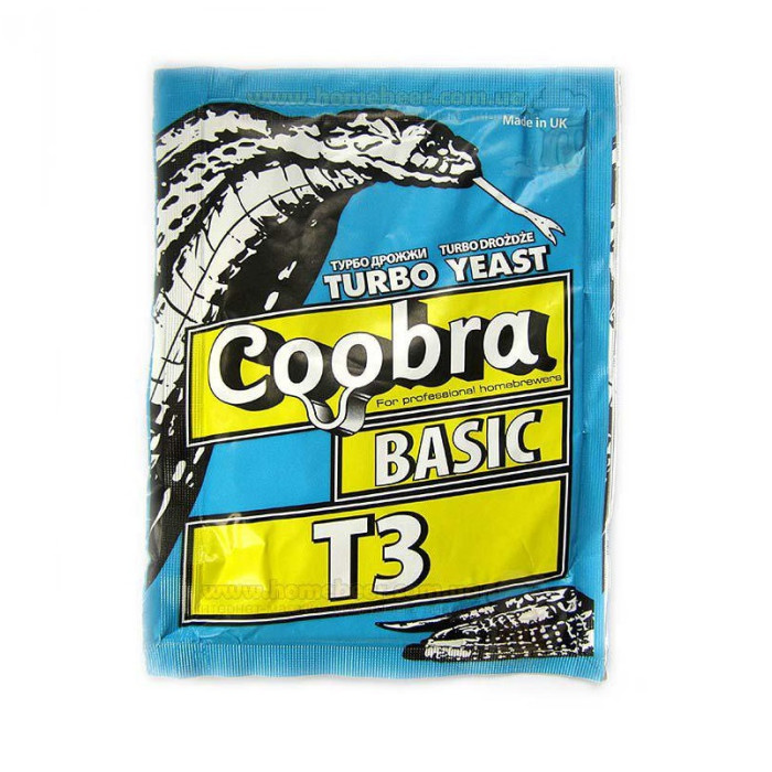 Турбодрожжи спиртовые "COOBRA" BASIC T3 (90 гр) в Петрозаводске