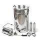 Cheap moonshine still kits "Gorilych" double distillation 20/35/t (with tap) CLAMP 1,5 inches в Петрозаводске