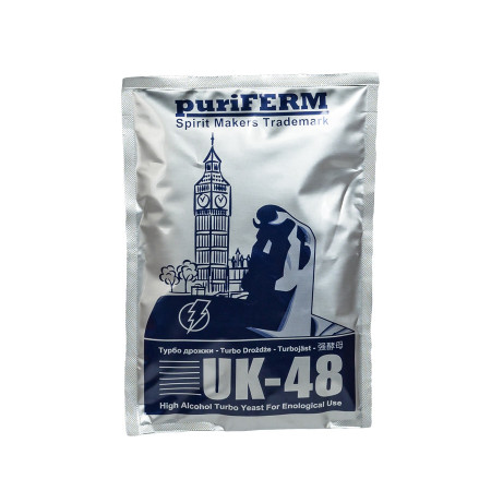 Turbo Yeast alcohol Puriferm UK-48 TURBO (128 gr) в Петрозаводске