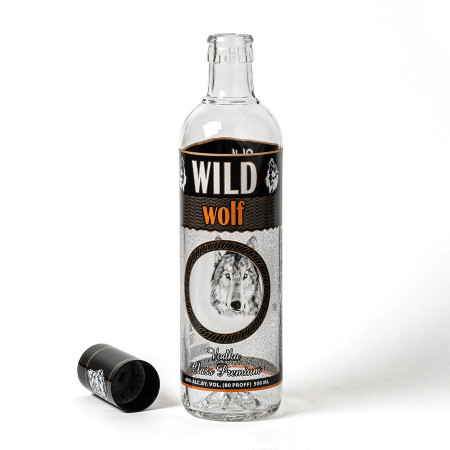Souvenir bottle "Wolf" 0.5 liter в Петрозаводске