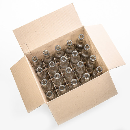 20 bottles of "Guala" 0.5 l without caps in a box в Петрозаводске